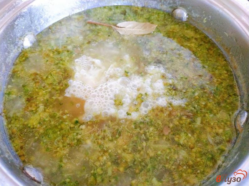 Фото приготовление рецепта: Суп из брокколи шаг №8