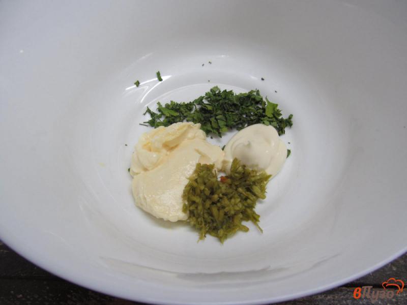 Фото приготовление рецепта: Картофель в соусе из болгарского перца с сыром и тимьяном шаг №2