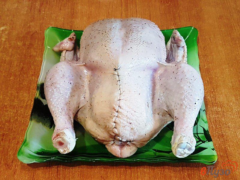 Фото приготовление рецепта: Курица с лимонами шаг №4