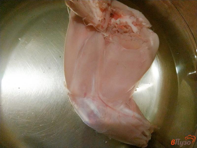Фото приготовление рецепта: Чечевичный суп с кроликом шаг №1