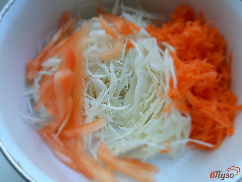 Фото приготовление рецепта: Салат из капусты шаг №4