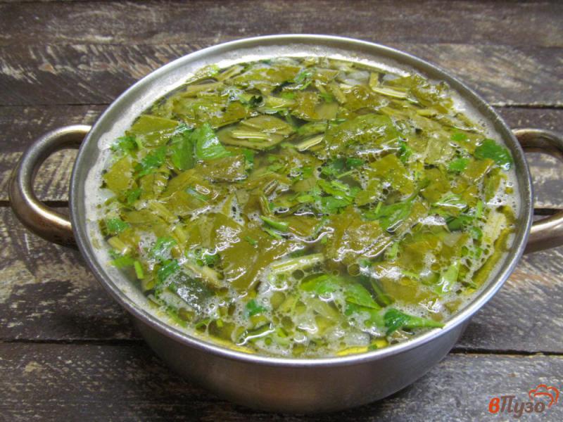 Фото приготовление рецепта: Крем - суп из овощей со щавелем шаг №5
