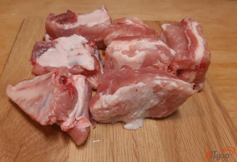 Фото приготовление рецепта: Свиные ребрышки в рукаве в духовке шаг №1