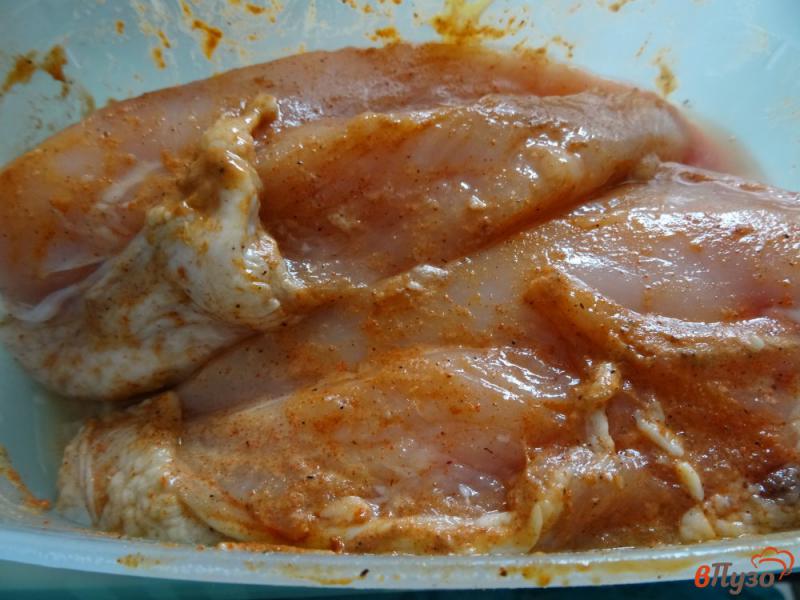 Фото приготовление рецепта: Куриная грудка с болгарским перцем шаг №1