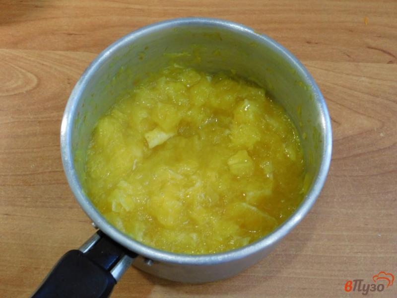 Фото приготовление рецепта: Апельсиновый соус к блинчикам шаг №4