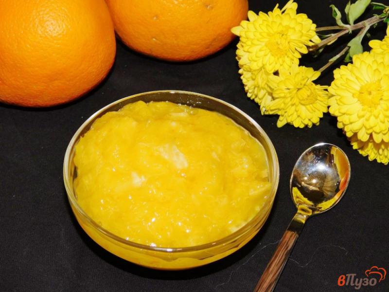 Фото приготовление рецепта: Апельсиновый соус к блинчикам шаг №5