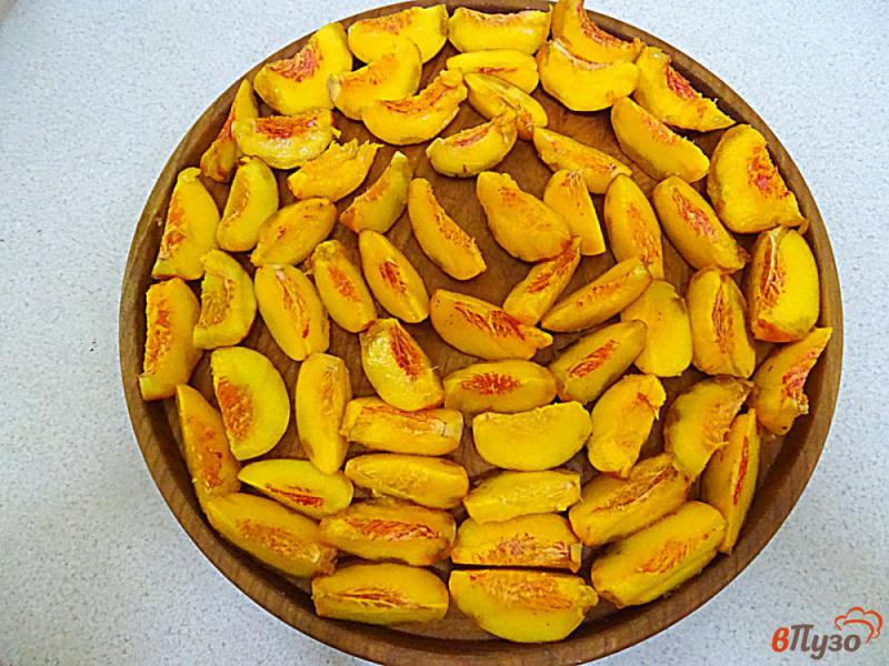 Фото приготовление рецепта: Заморозка слив и персиков шаг №14
