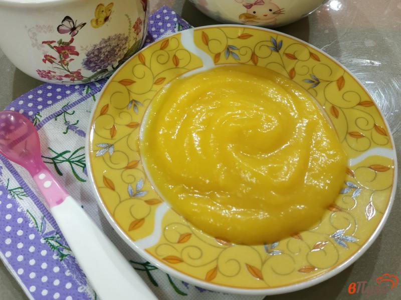 Фото приготовление рецепта: Детский сливочный суп-пюре из тыквы шаг №5