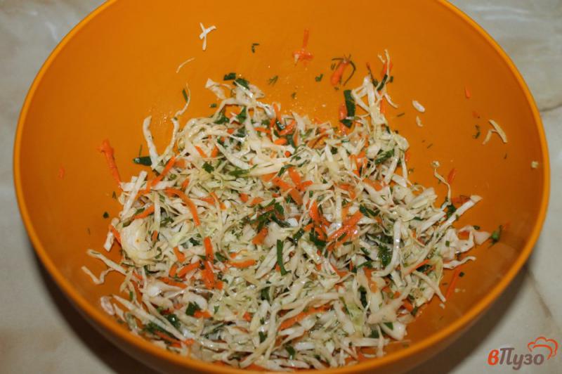 Фото приготовление рецепта: Шаурма по - домашнему с капустным салатом, свининой и шампиньонами шаг №1