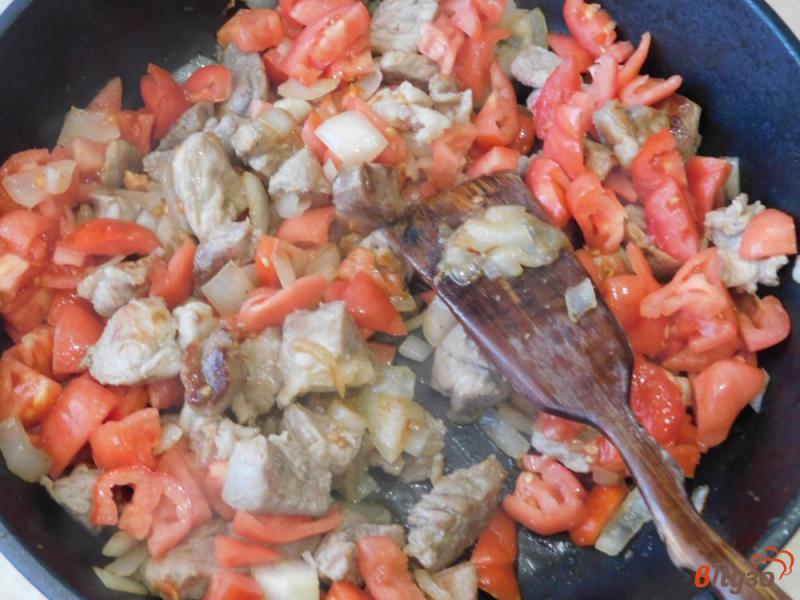 Фото приготовление рецепта: Мясо с овощами шаг №2