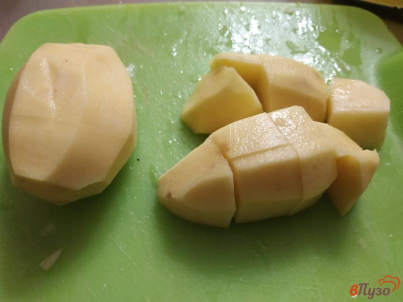 Фото приготовление рецепта: Куриные котлеты с картофелем и луком шаг №5