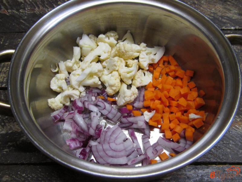 Фото приготовление рецепта: Легкий суп из свежих осенних овощей шаг №1