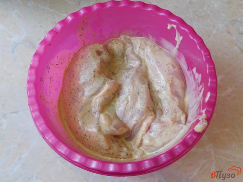 Фото приготовление рецепта: Куриное филе в горчичном маринаде шаг №2
