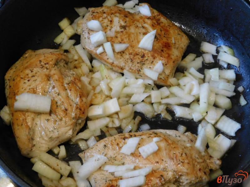 Фото приготовление рецепта: Куриное филе в горчичном маринаде шаг №4
