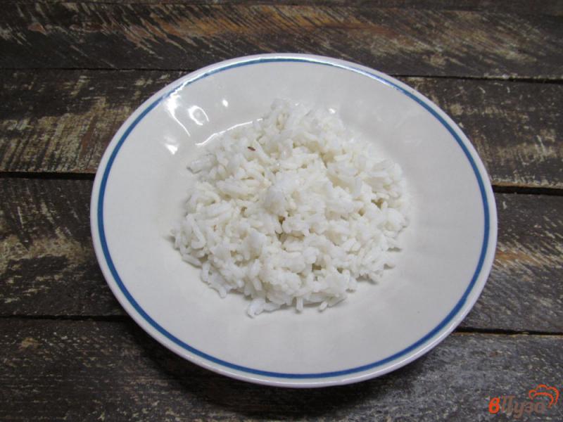 Фото приготовление рецепта: Овощи под молочным соусом с рисом шаг №5