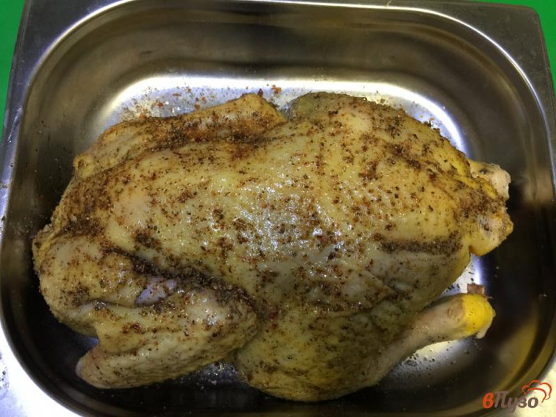 Фото приготовление рецепта: Курица запеченная с лимоном и розмарином шаг №2