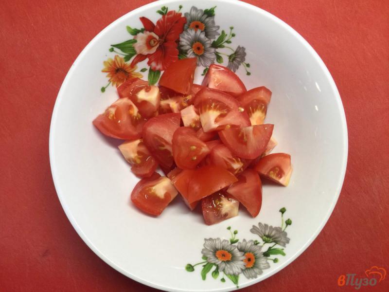 Фото приготовление рецепта: Салат из овощей с фетой в черном кунжуте шаг №1