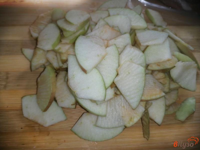 Фото приготовление рецепта: Свинина в горчице запеченная с яблоками шаг №3