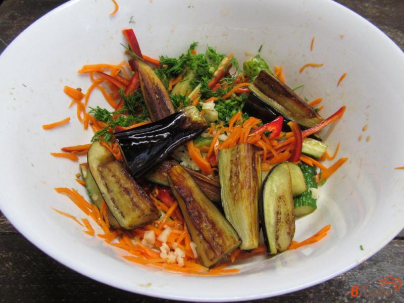 Фото приготовление рецепта: Салат «Морковча» по-корейски шаг №10