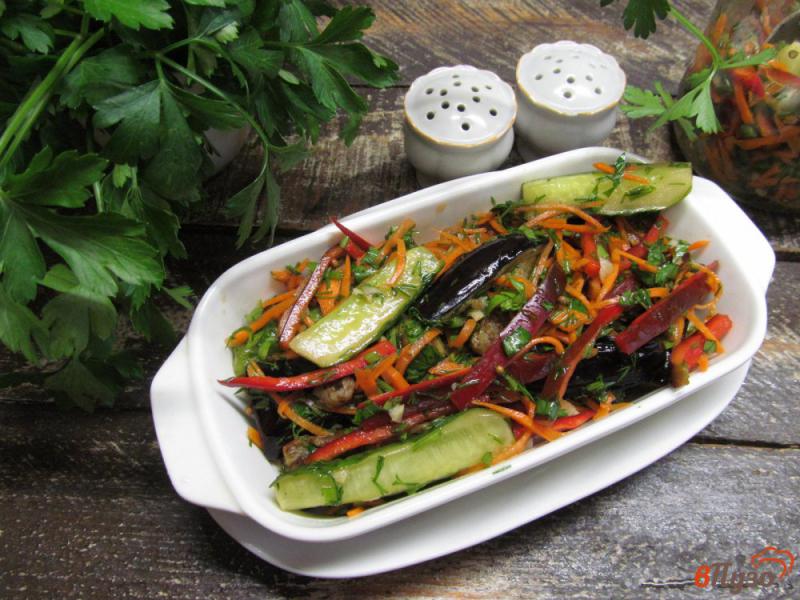 Фото приготовление рецепта: Салат «Морковча» по-корейски шаг №13