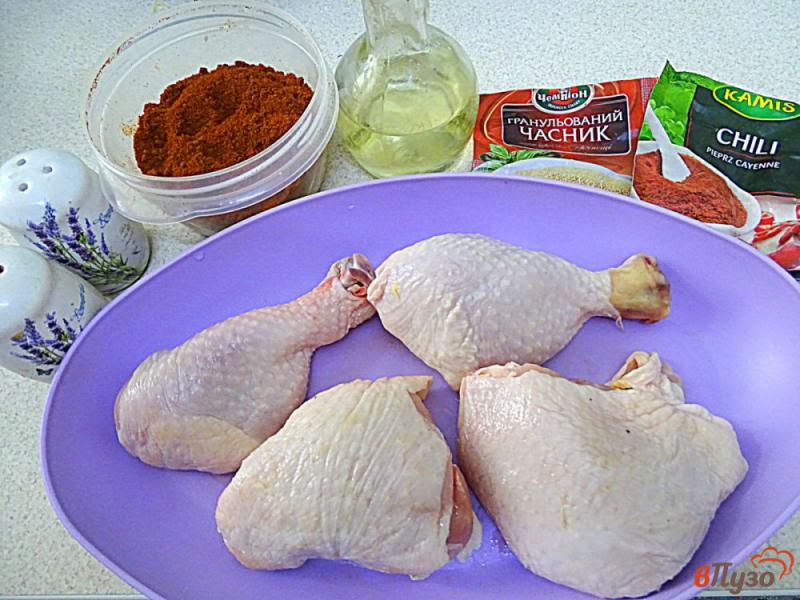 Фото приготовление рецепта: Куриные бёдра и голени запеченные шаг №1