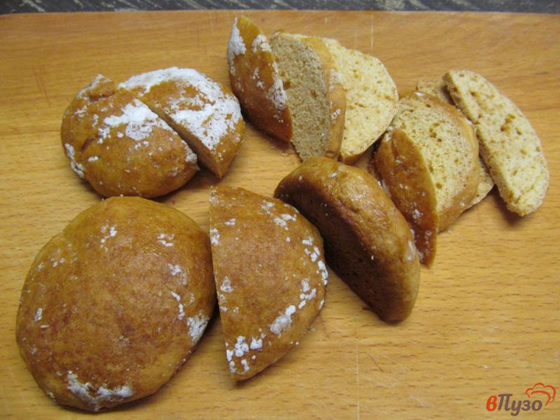 Фото приготовление рецепта: Торт из пряников с персиком без выпечки шаг №2