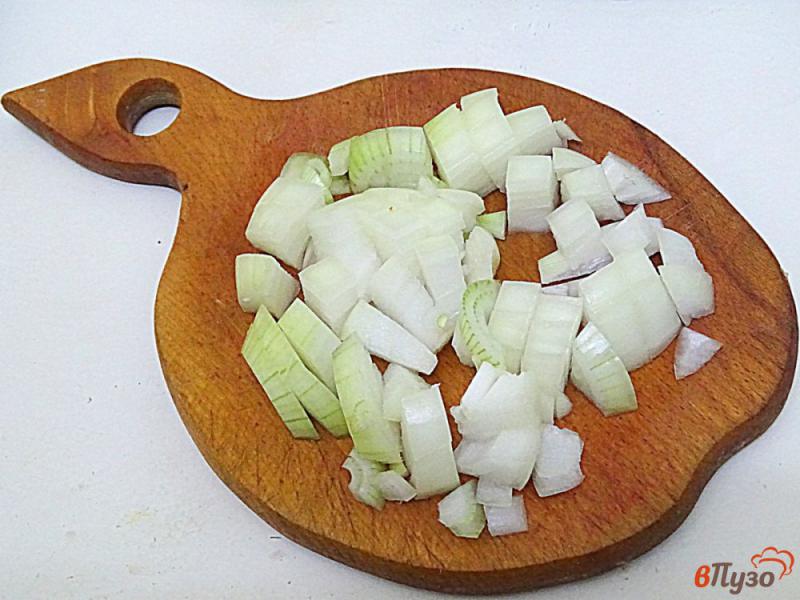 Фото приготовление рецепта: Жаркое из свинины с фасолью и овощами шаг №4