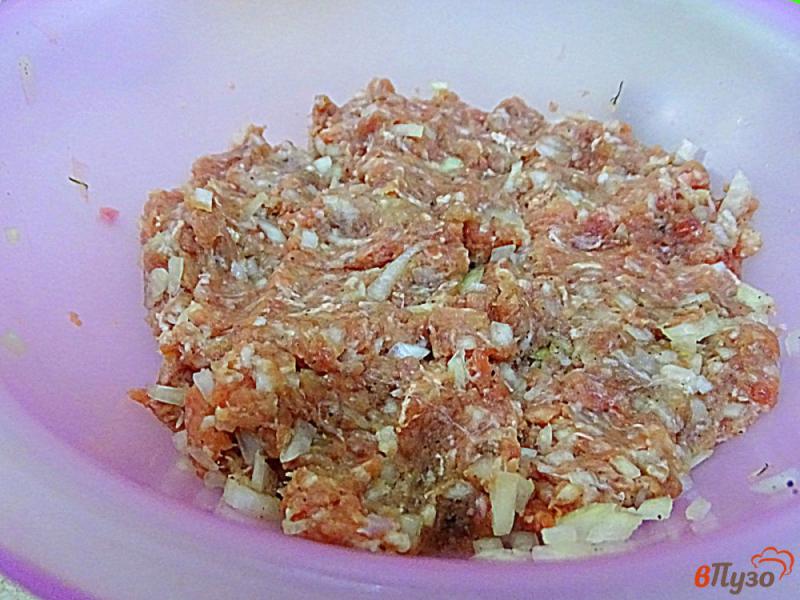 Фото приготовление рецепта: Картофельные драники с мясом шаг №4