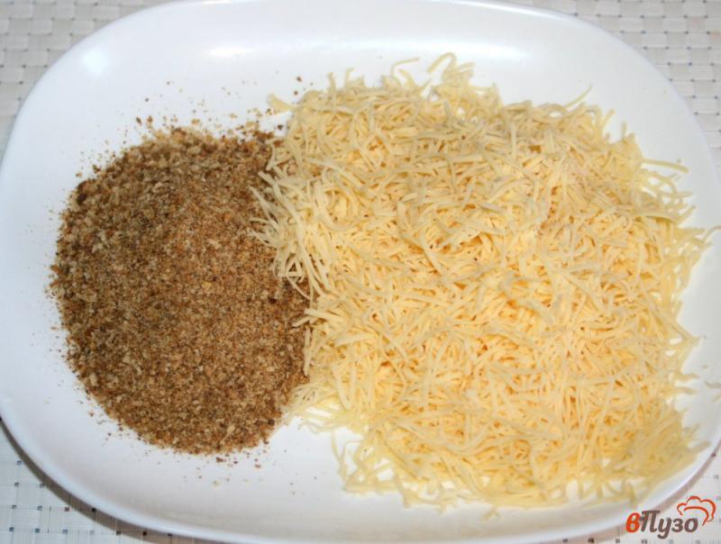 Фото приготовление рецепта: Кабачковые палочки в сырной панировке шаг №1