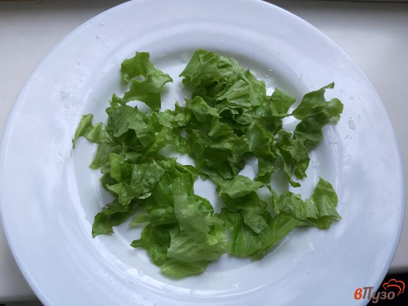 Фото приготовление рецепта: Салат овощной с ореховой заправкой шаг №5
