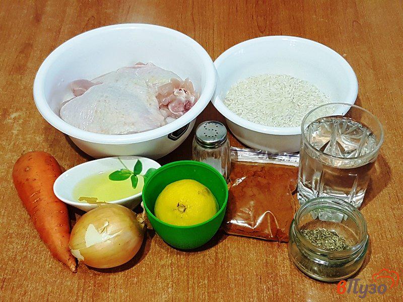 Фото приготовление рецепта: Жареные куриные бедра с рисом шаг №1