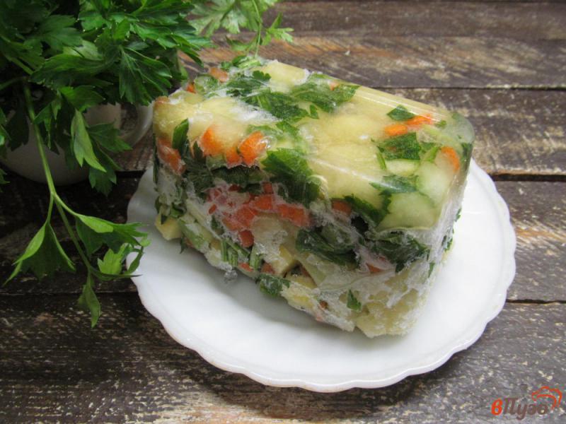 Фото приготовление рецепта: Овощная заморозка для супов и вторых блюд шаг №10