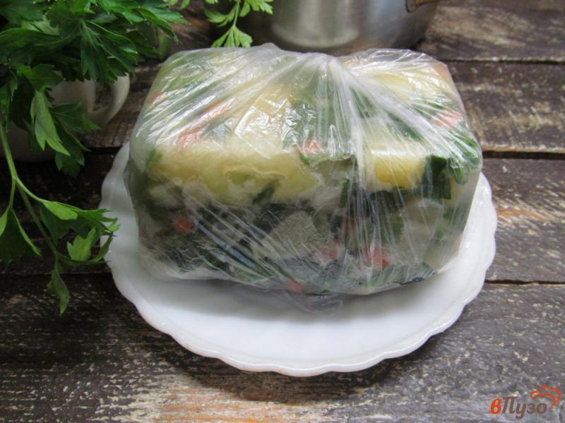Фото приготовление рецепта: Овощная заморозка для супов и вторых блюд шаг №11