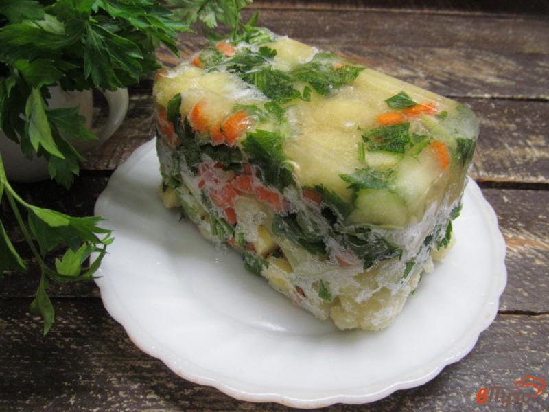 Фото приготовление рецепта: Овощная заморозка для супов и вторых блюд шаг №12