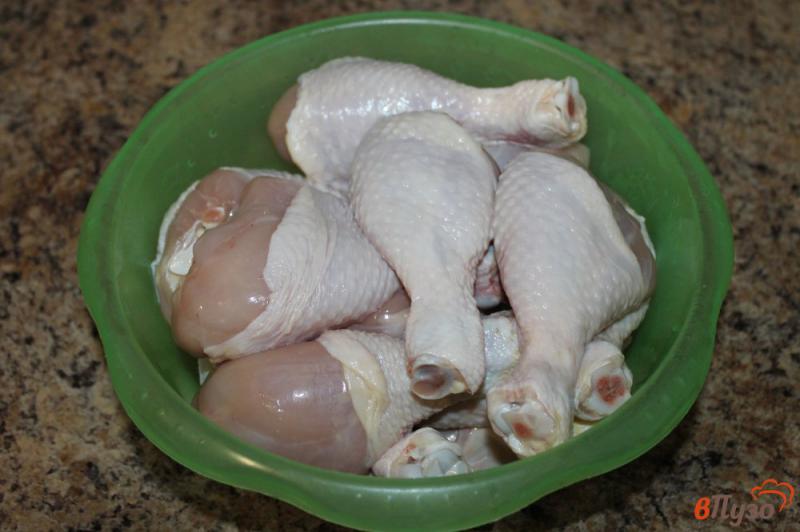 Фото приготовление рецепта: Сочные куриные ножки на мангале шаг №1
