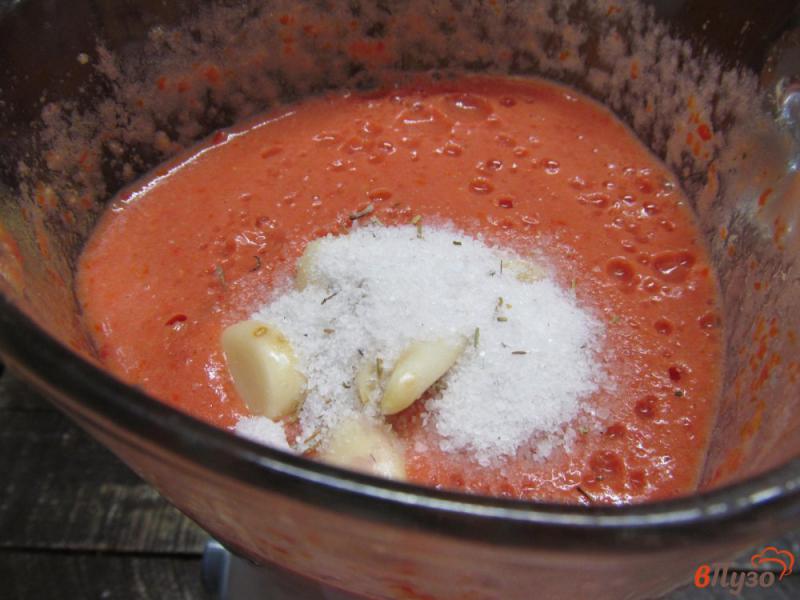 Фото приготовление рецепта: Аджика из помидора с хреном шаг №6