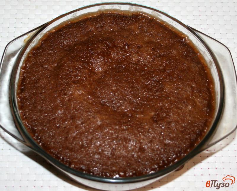 Фото приготовление рецепта: Торт с вишней в микроволновке шаг №5