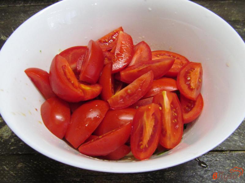 Фото приготовление рецепта: Маринованные помидоры по-кавказски шаг №6