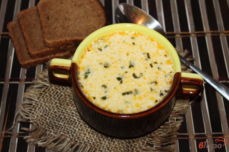 Фото приготовление рецепта: Суп сливочный со свининой и плавленым сыром шаг №8