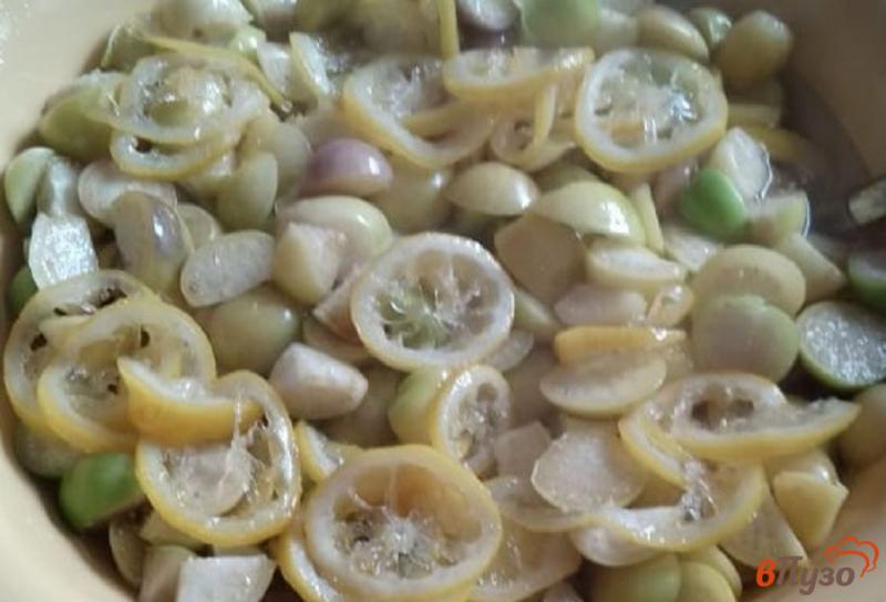 Фото приготовление рецепта: Варенье из физалиса с лимоном и мятой шаг №6
