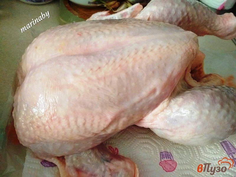 Фото приготовление рецепта: Ароматная запеченная курица шаг №2