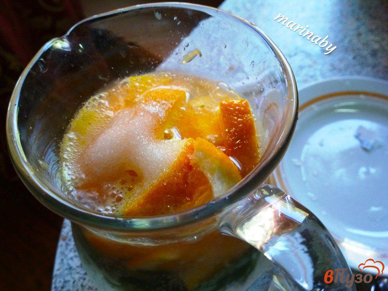 Фото приготовление рецепта: Цитрусовый мохито-лимонад шаг №4
