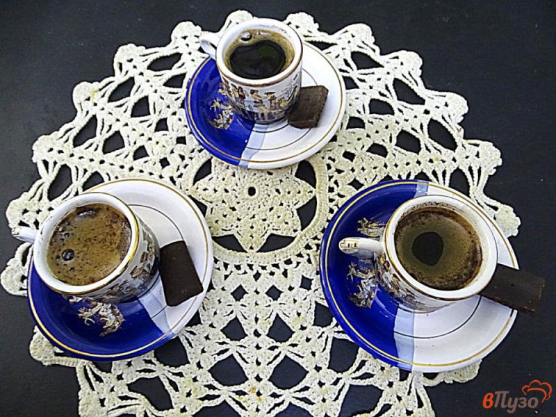Фото приготовление рецепта: Кофе по-турецки шаг №7