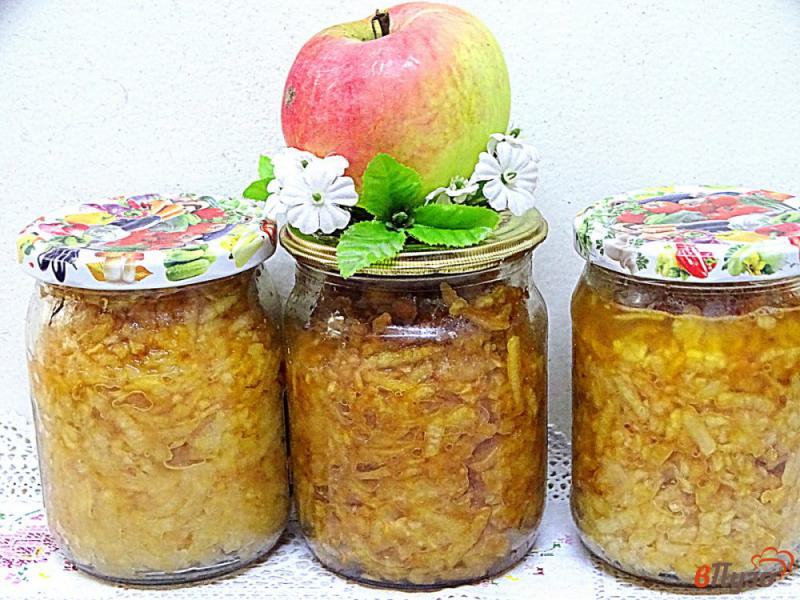 Фото приготовление рецепта: Заготовка яблок для пирожков шаг №7