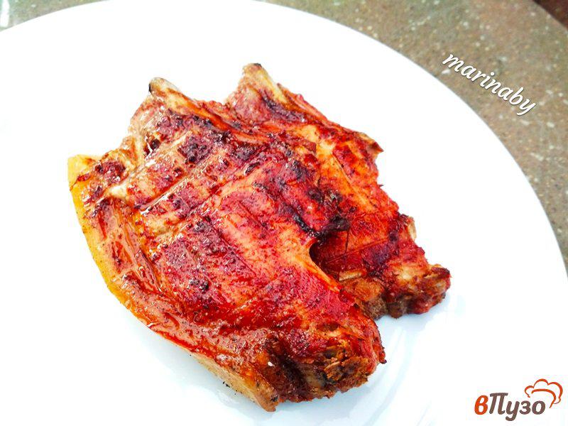 Фото приготовление рецепта: Свиная корейка гриль шаг №7