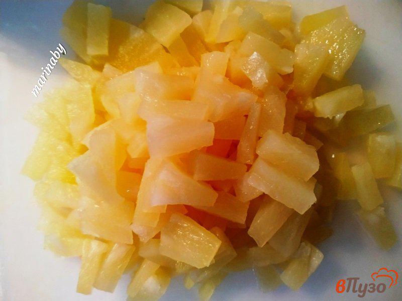 Фото приготовление рецепта: Острый соус с чили и ананасом шаг №5