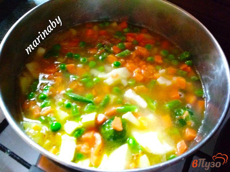 Фото приготовление рецепта: Овощной суп-пюре шаг №5
