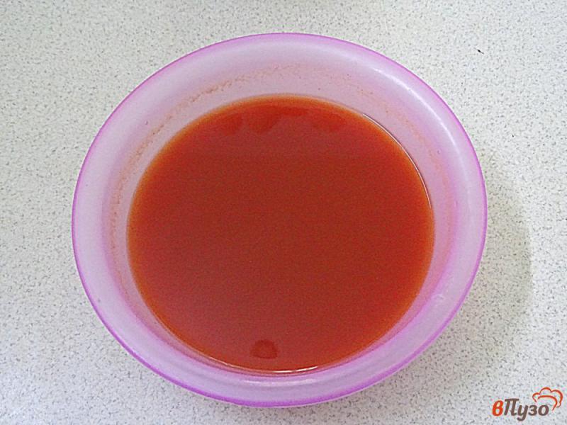 Фото приготовление рецепта: Фрикадельки с баклажанами в соусе шаг №9