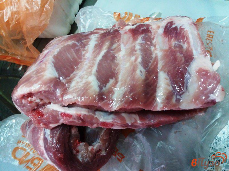 Фото приготовление рецепта: Свиные ребрышки гриль шаг №1