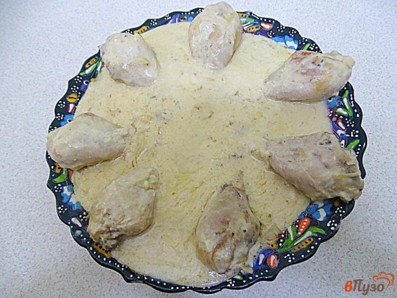 Фото приготовление рецепта: Курица по-кабардински шаг №8